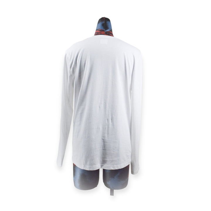 Long-sleeved V-neck Top