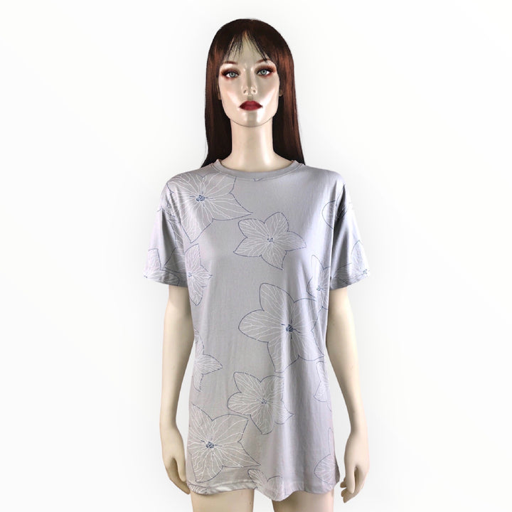 Hoxton Denim Printed Cotton T-shirt