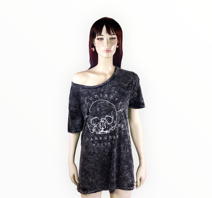 Oversized Printed Cotton T-shirt