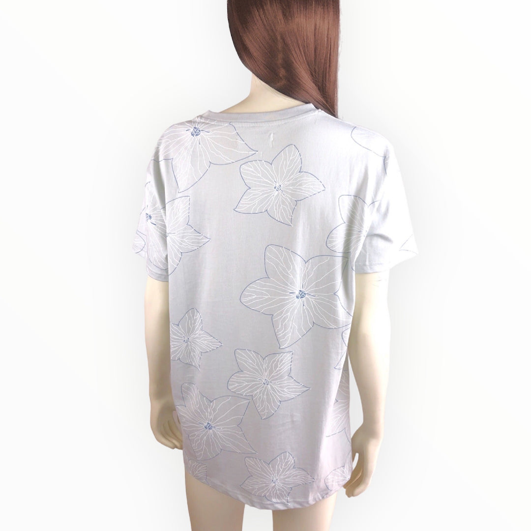 Hoxton Denim Printed Cotton T-shirt