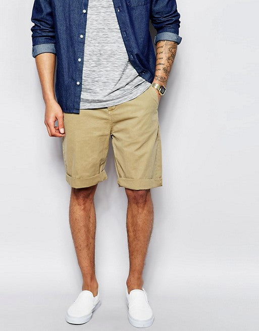 Slim Fit Chino Shorts