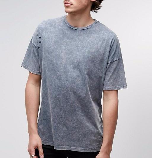 Lightweight Tee in Distress