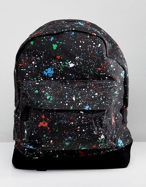 Printed Backpack