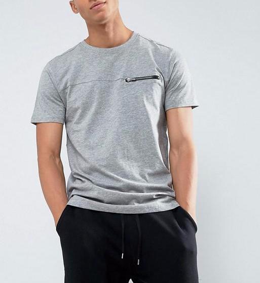 Loyalty and Faith | Fashion Tee with Zipped Detail