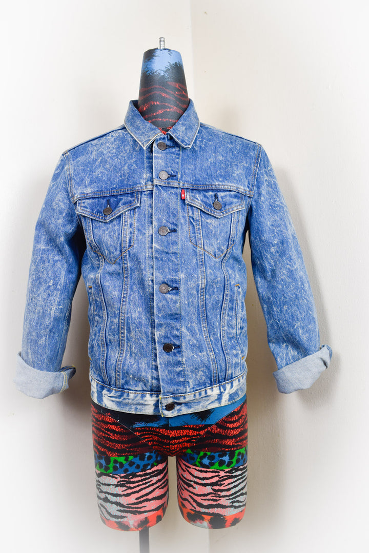 Acid Washed Denim Jacket