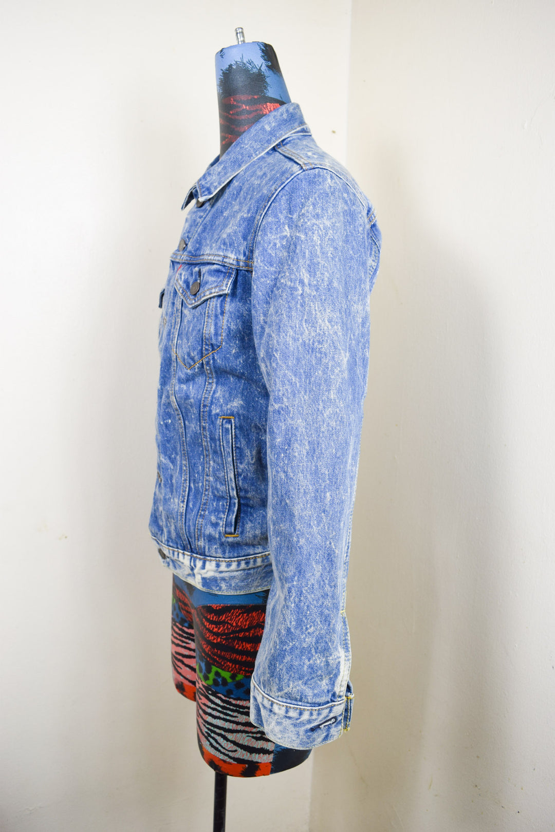 Acid Washed Denim Jacket