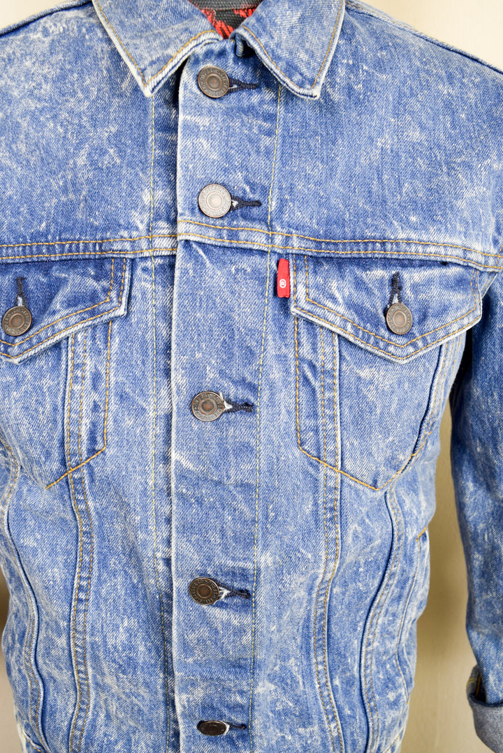 Acid Washed Denim Jacket
