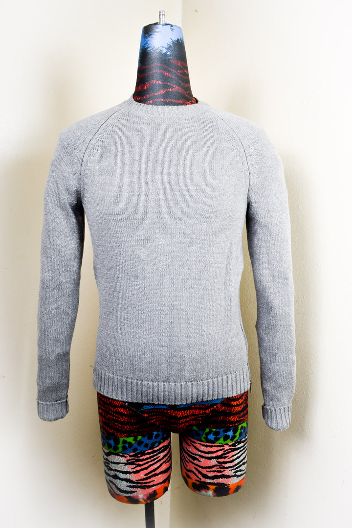 Fashion Sweater with Zip Detail
