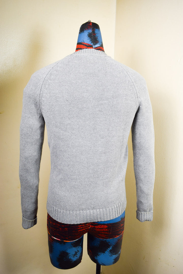 Fashion Sweater with Zip Detail