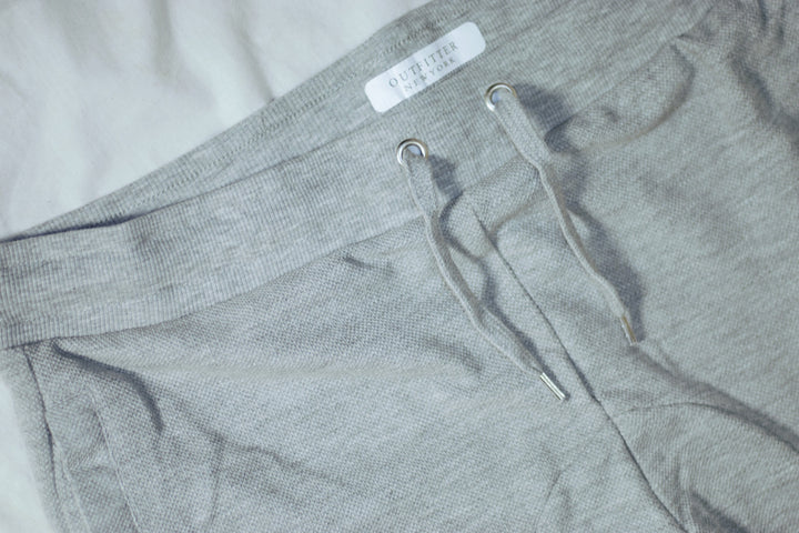Lightweight Paneled Cotton Sweatpants