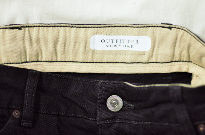 11.5oz Denim Skinny Jeans in Black