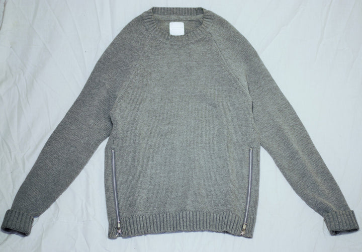 Fashion Sweater with Zip Detail