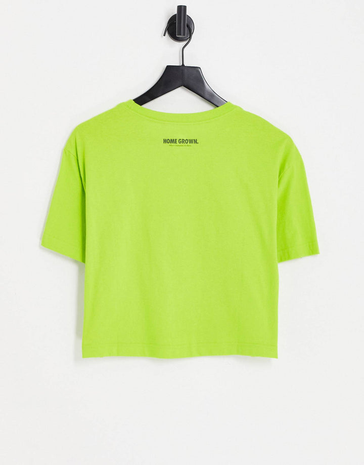 Printed Crop T-shirt