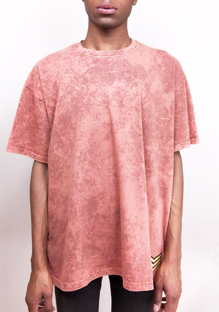 Acid Washed Cotton T-shirt