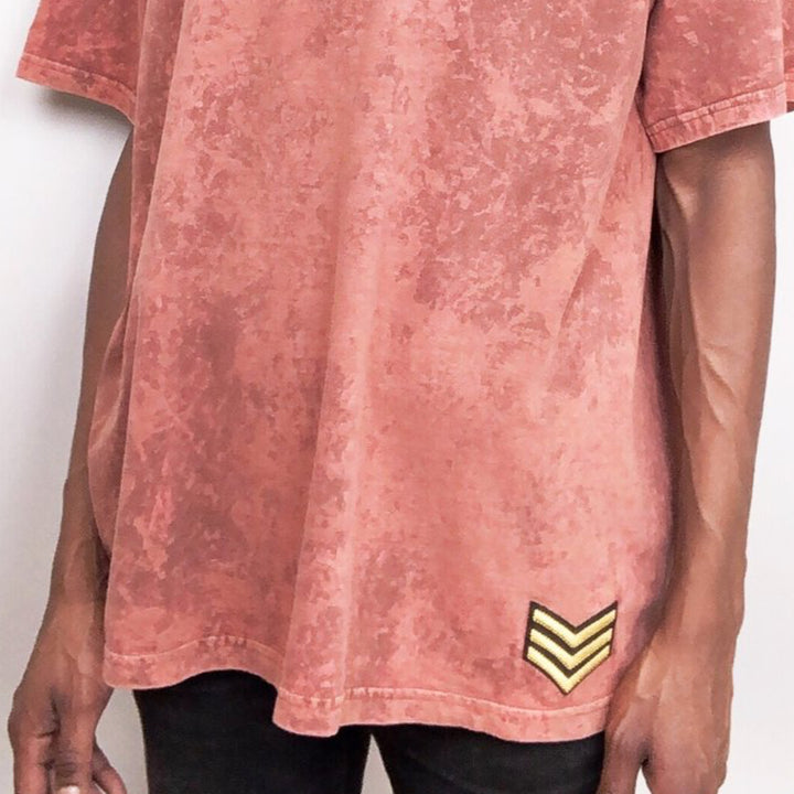 Acid Washed Cotton T-shirt